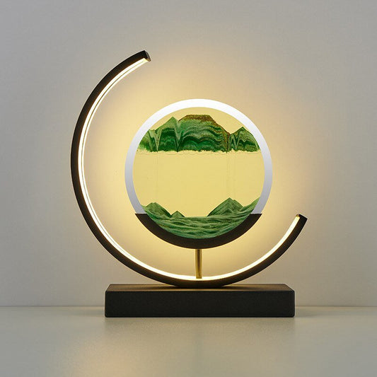 Sandlight - Dynamic 3D Motion Table Lamp for Bedroom & Desk