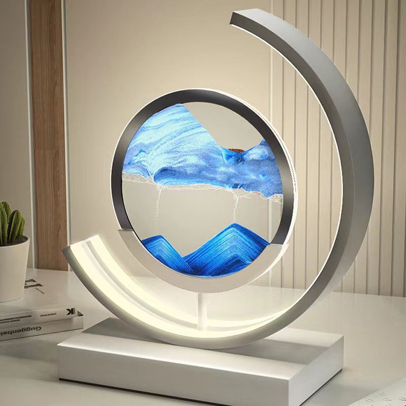 Sandlight - Dynamic 3D Motion Table Lamp for Bedroom & Desk