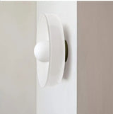 Scandinavian Glass Ceiling Lamp - Modern LED Flush Light Fixture