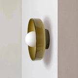 Scandinavian Glass Ceiling Lamp - Modern LED Flush Light Fixture