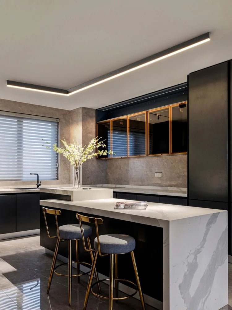 Scandinavian LED Ceiling Light - Energy-Efficient Flush Mount Fixture
