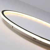 Scandinavian Round LED Ceiling Light Fixture - Dimmable Modern Flush Mount