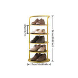 Space-Saving Vertical Shoe Rack - Open Shoe Storage Organizer for Small Spaces