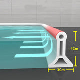 SealGuard - Adjustable Waterproof Shower Barrier for Leak Prevention