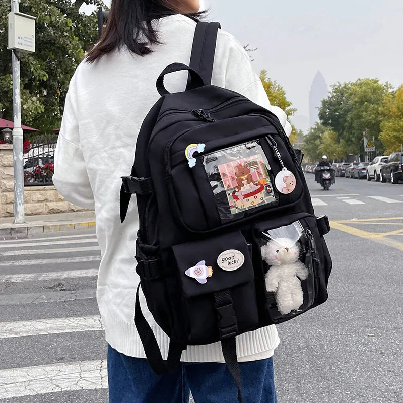 Shoppu - Multi Pocket Travel Backpack for School & Laptop