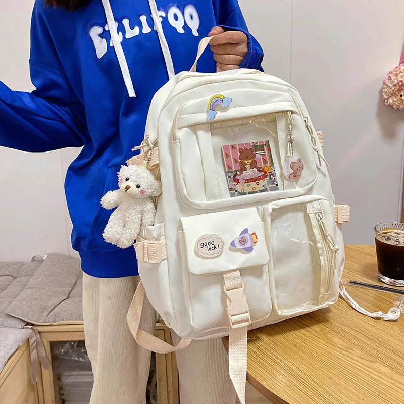Shoppu - Multi Pocket Travel Backpack for School & Laptop