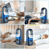 Silent Portable Air Conditioner - Energy-Efficient Bladeless Cooling Unit