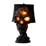 SkullFire - Gothic LED Table Lamp with Eerie Glow