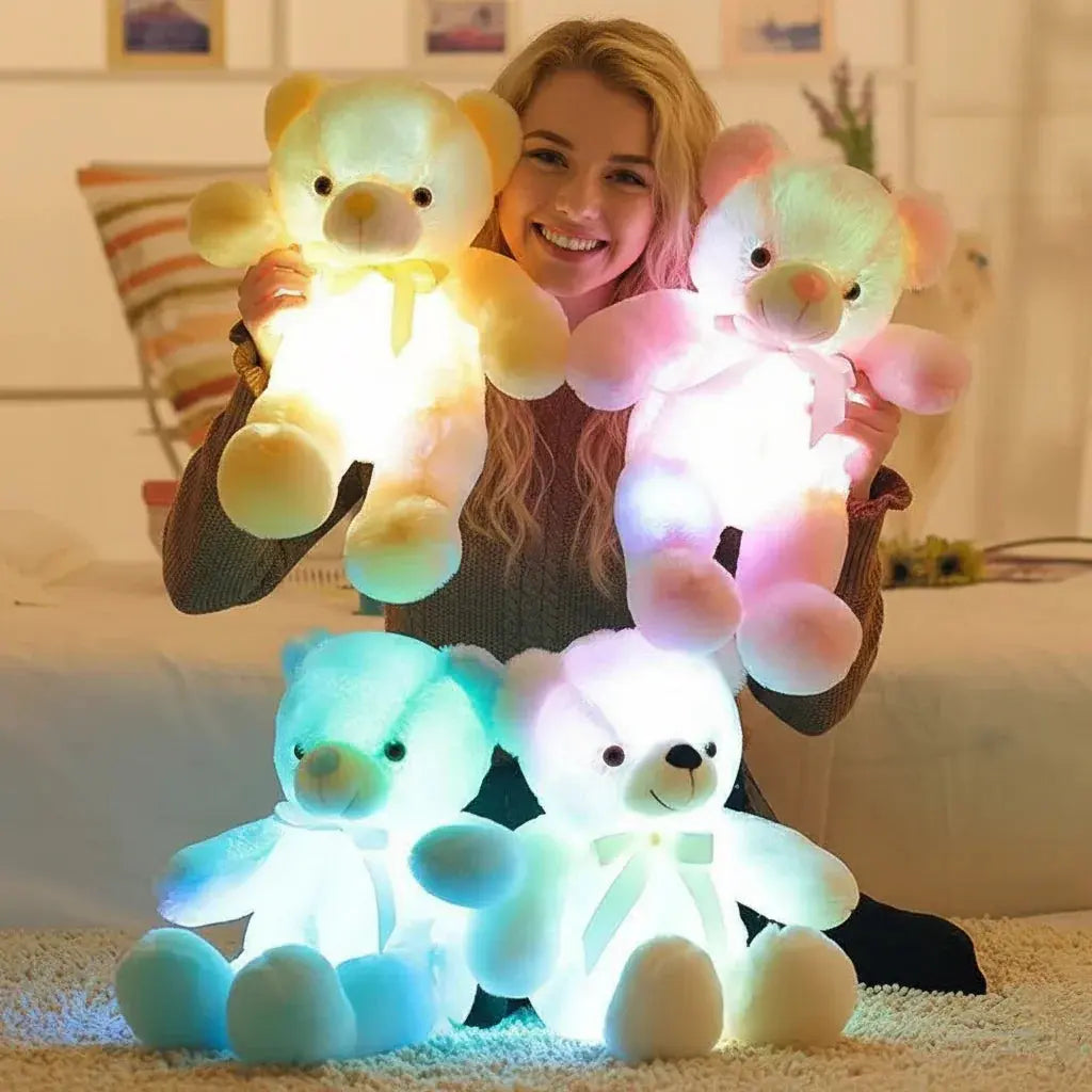Slumblr - LED Color Changing Plush Teddy Bear for Kids