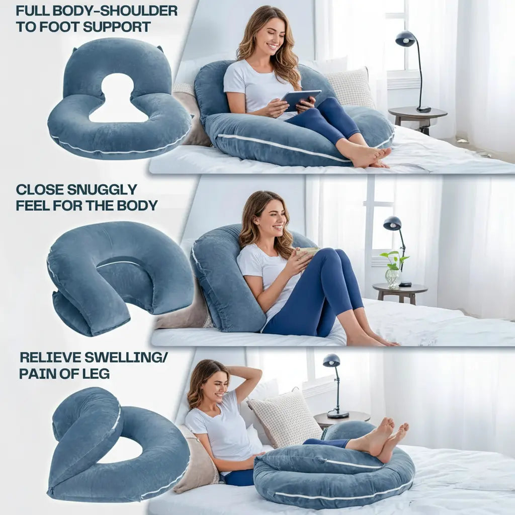 Slumblr - Multi-Functional Reading Pillow for Ultimate Comfort