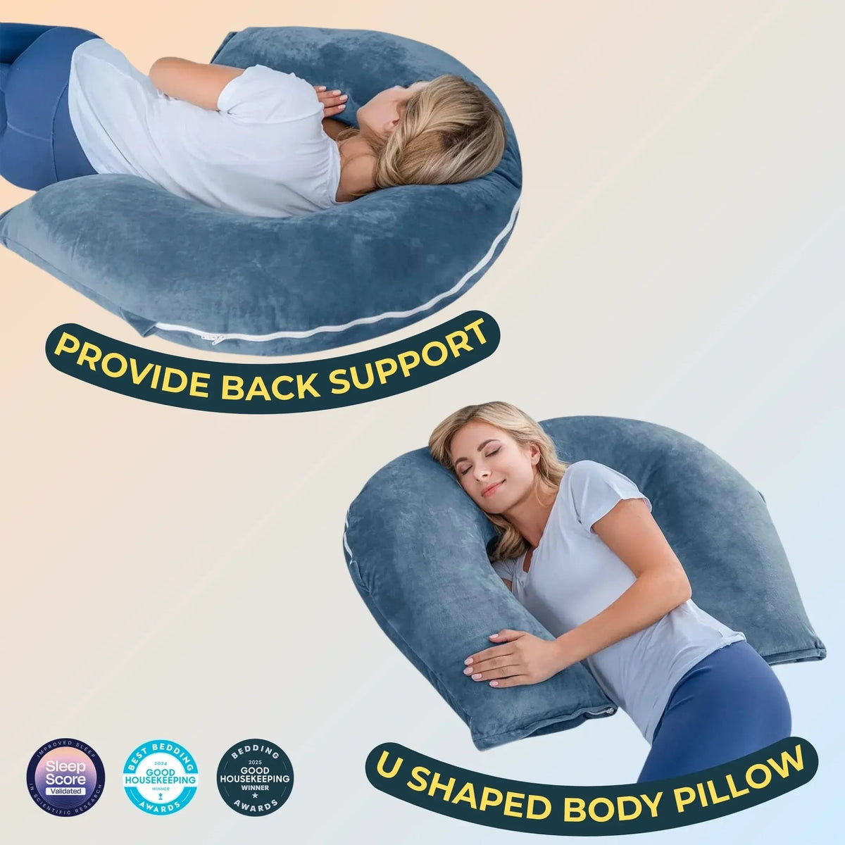 Slumblr - Multi-Functional Reading Pillow for Ultimate Comfort