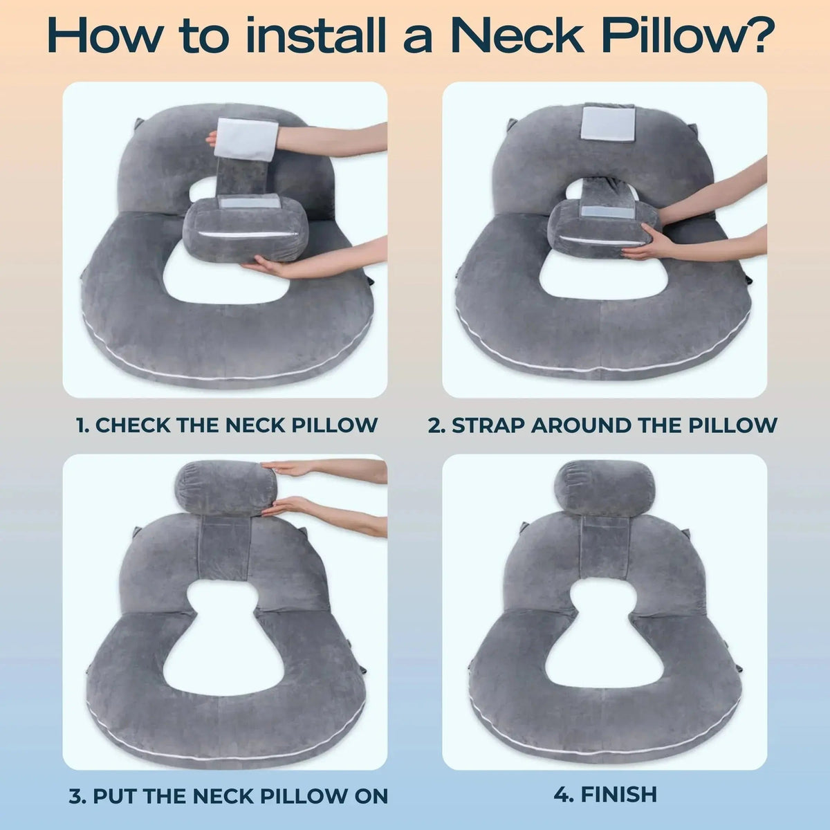 Slumblr - Multi-Functional Reading Pillow for Ultimate Comfort