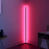 Smart RGB Corner Floor Lamp with Music Sync & Remote Control