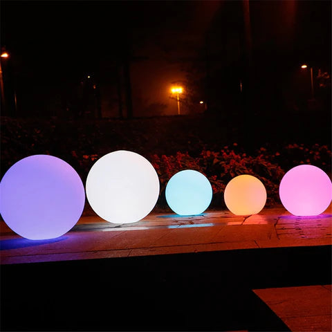 SphereBright - Weatherproof Outdoor LED Garden Lamp with Remote Control