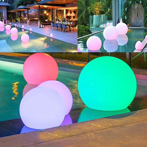SphereBright - Weatherproof Outdoor LED Garden Lamp with Remote Control