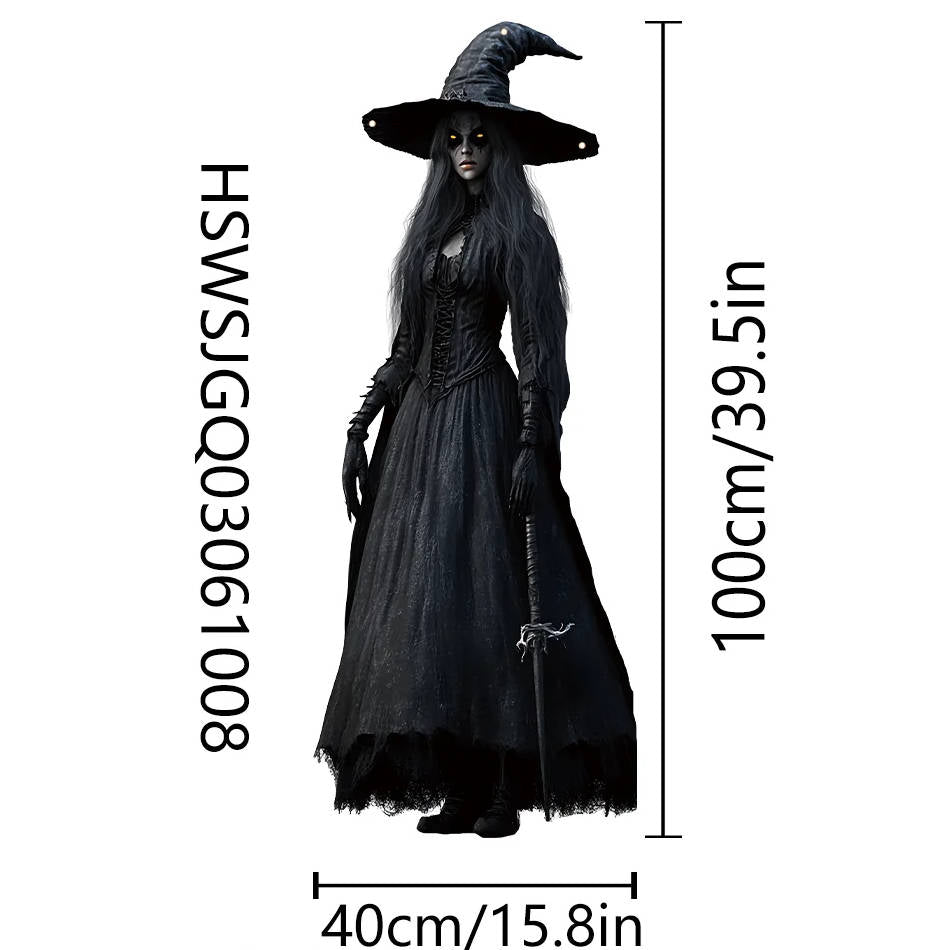 Spooky Bride - 39.5-Inch Scary Halloween Decoration for Indoor & Outdoor Use