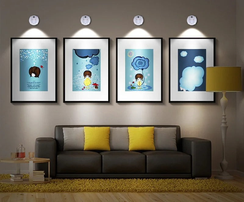 SpotLight - Wireless LED Spotlight with Remote Control & Dimming