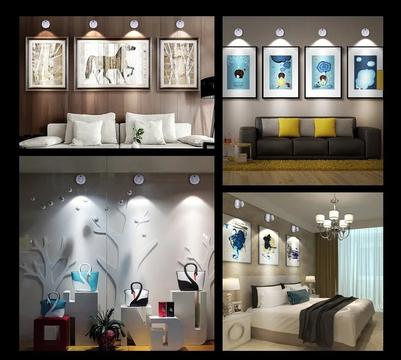 SpotLight - Wireless LED Spotlight with Remote Control & Dimming