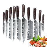 SteelSlice - Professional Kitchen Knife Set with Ergonomic Handles
