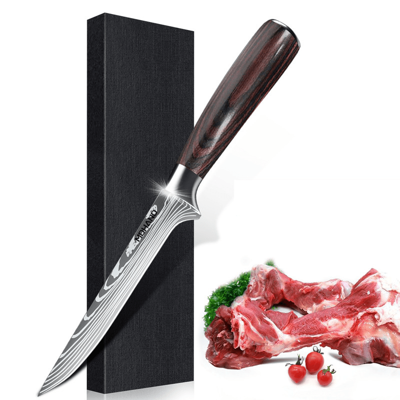 SteelSlice - Professional Kitchen Knife Set with Ergonomic Handles