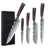 SteelSlice - Professional Kitchen Knife Set with Ergonomic Handles