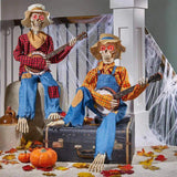 StrumSpook - Interactive Glowing Banjo Skeletons for Halloween