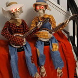 StrumSpook - Interactive Glowing Banjo Skeletons for Halloween