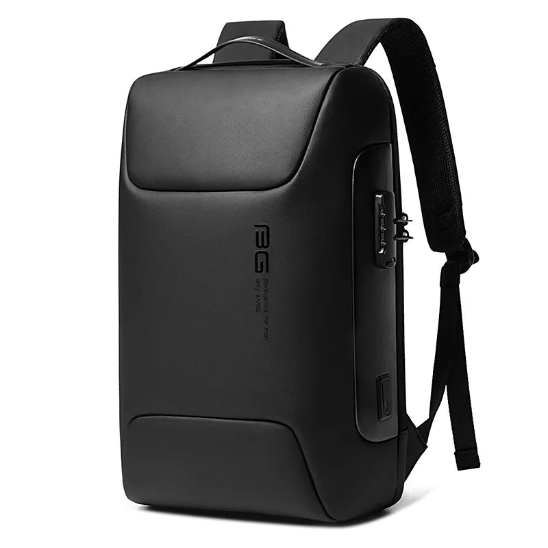 Stylish Anti-Theft Travel Backpack with USB Charging & Lock