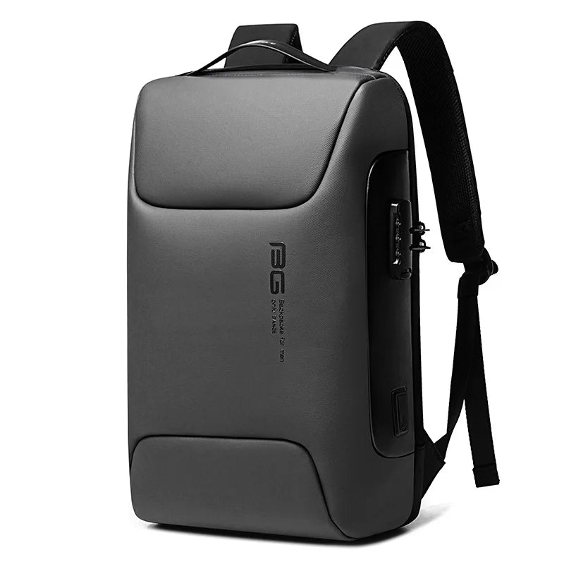 Stylish Anti-Theft Travel Backpack with USB Charging & Lock