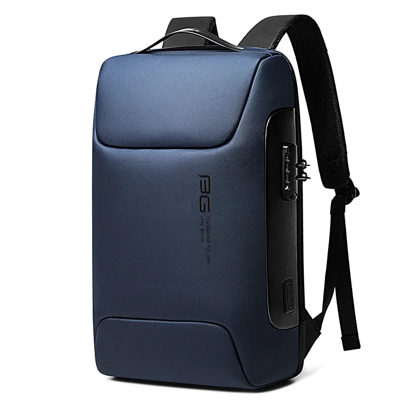 Stylish Anti-Theft Travel Backpack with USB Charging & Lock
