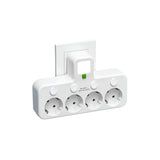 Surge Protector Power Strip with USB & Type-C Ports - 3-4 Sockets, Child Safety Features