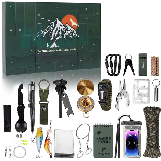 Survival Advent Calendar - 24 Days of Outdoor Gear & Tools