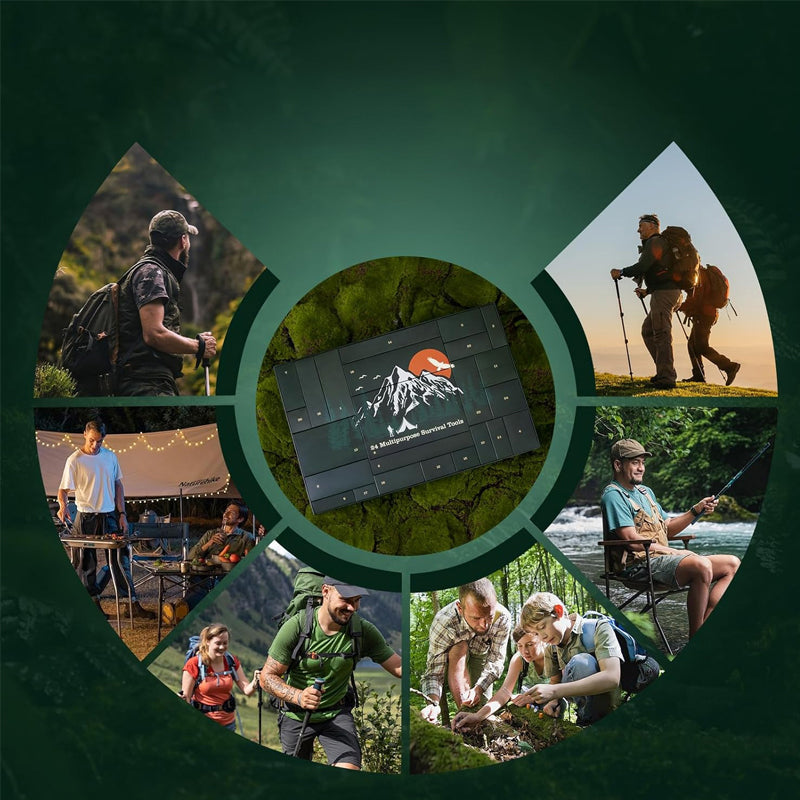 Survival Advent Calendar - 24 Days of Outdoor Gear & Tools