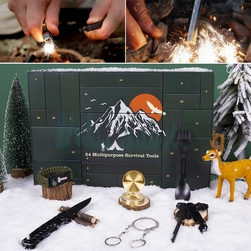 Survival Advent Calendar - 24 Days of Outdoor Gear & Tools
