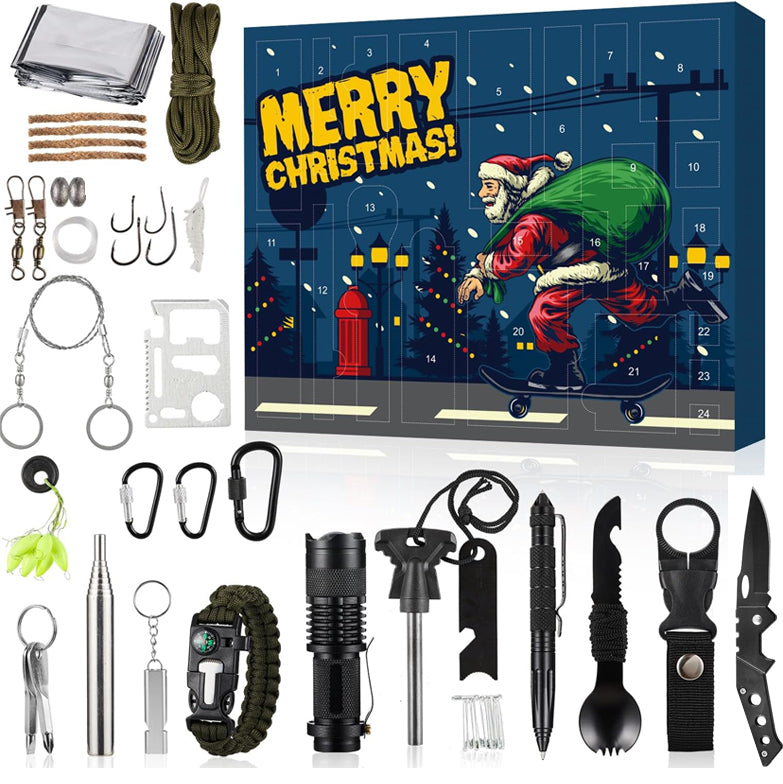 Survival Advent Calendar - 24 Days of Outdoor Gear & Tools