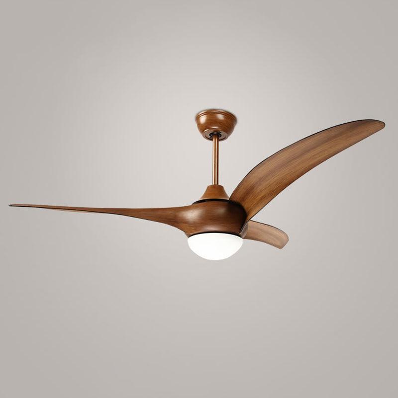 Traditional Ceiling Fan Light with Integrated LED & Remote
