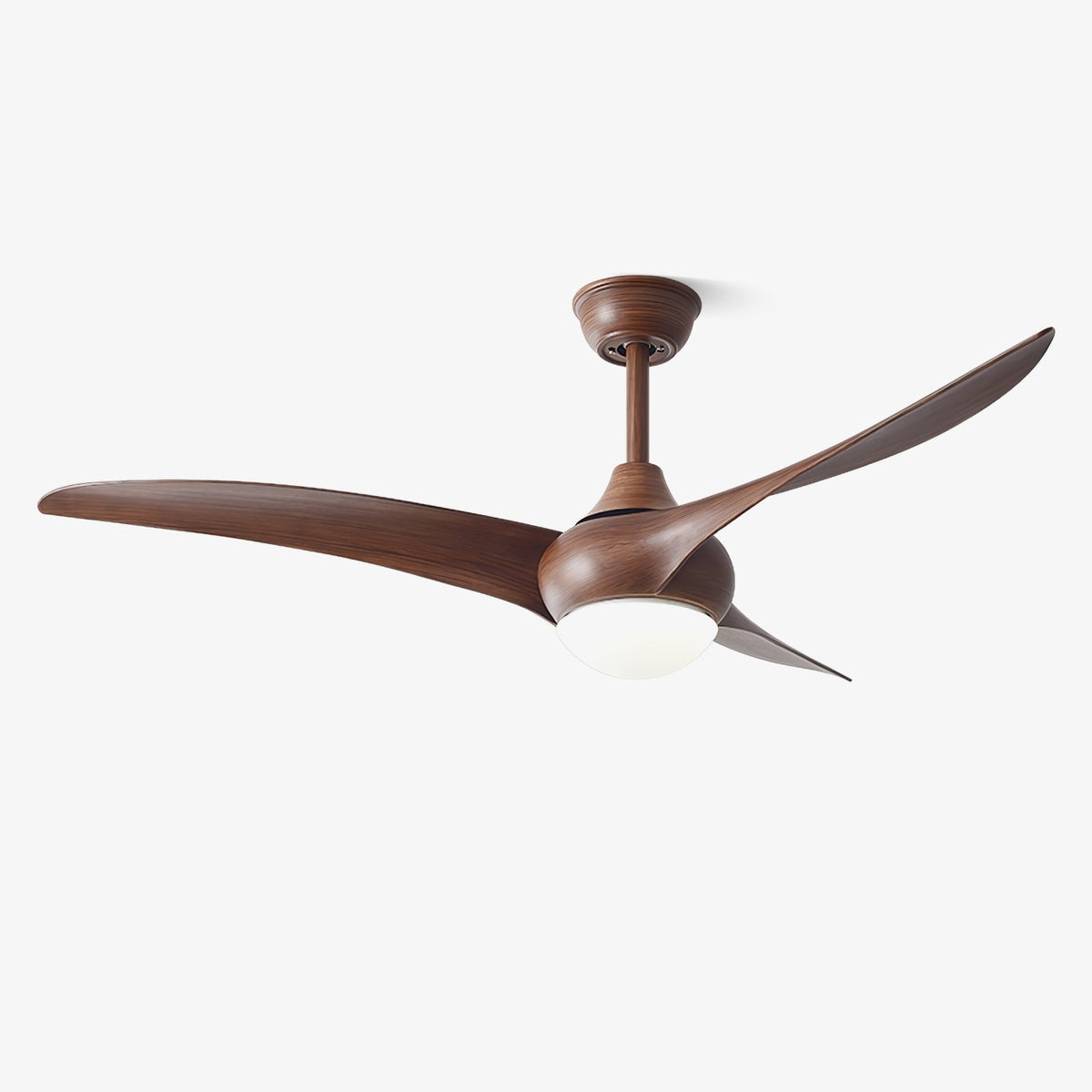 Traditional Ceiling Fan Light with Integrated LED & Remote