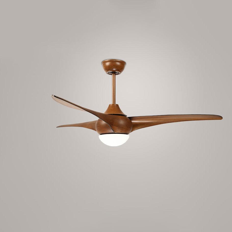 Traditional Ceiling Fan Light with Integrated LED & Remote