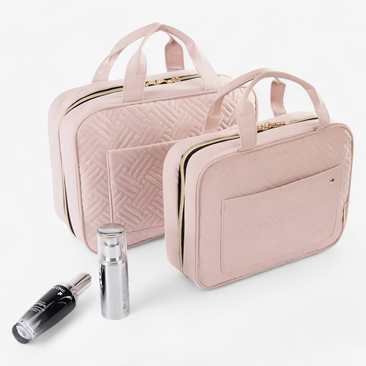 TravelEase - Hanging Travel Toiletry Bag with Multiple Compartments