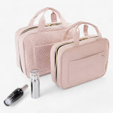 TravelEase - Hanging Travel Toiletry Bag with Multiple Compartments
