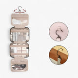 TravelEase - Hanging Travel Toiletry Bag with Multiple Compartments