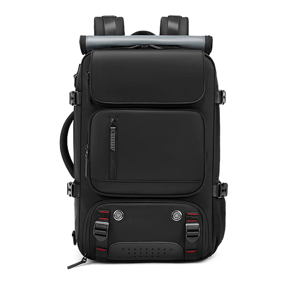 TravelMax - Waterproof Travel Backpack with USB Port & Shoe Compartment