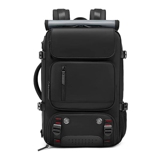 TravelMax - Waterproof Travel Backpack with USB Port & Shoe Compartment