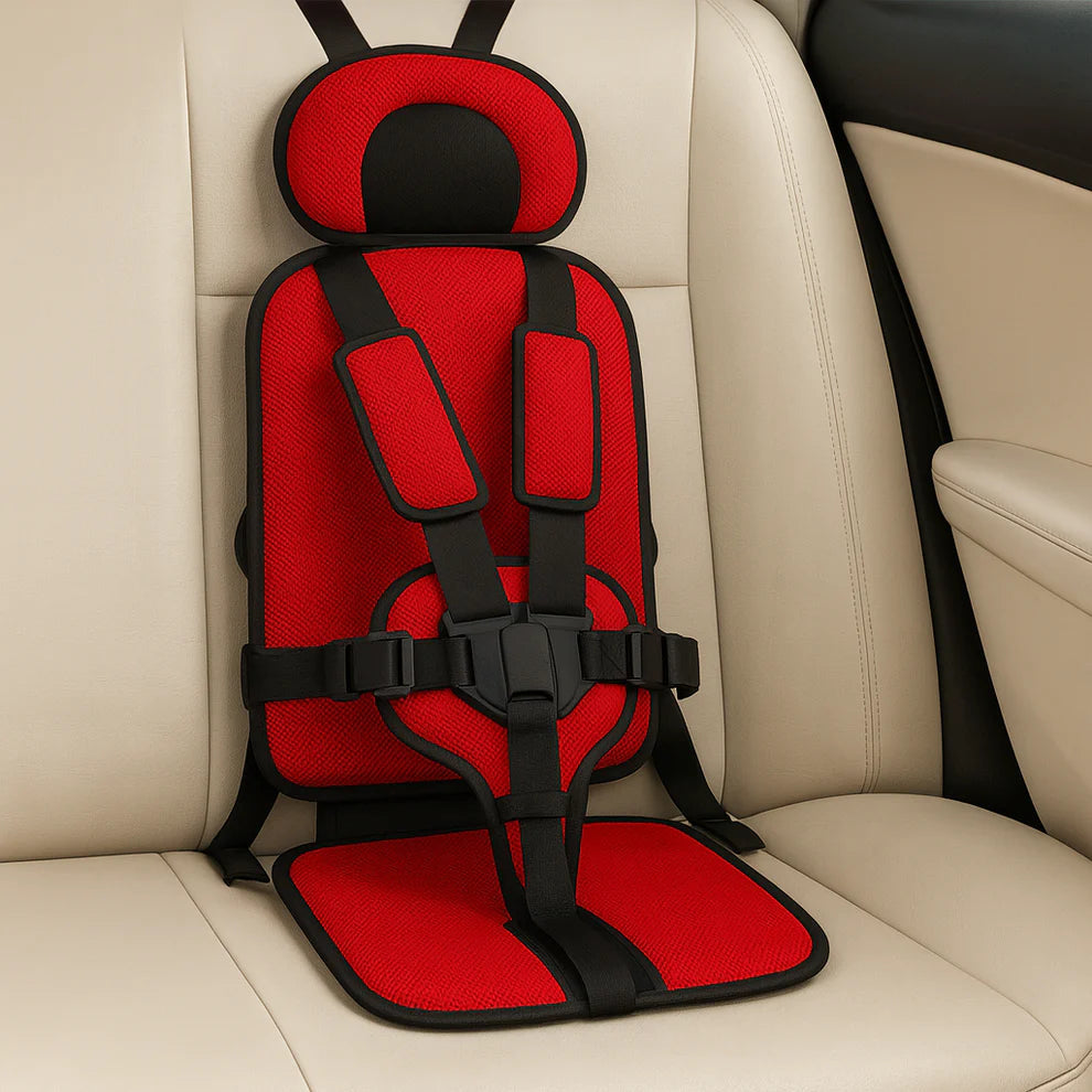 TravelSafe - Foldable Booster Seat for Kids - Comfort & Safety