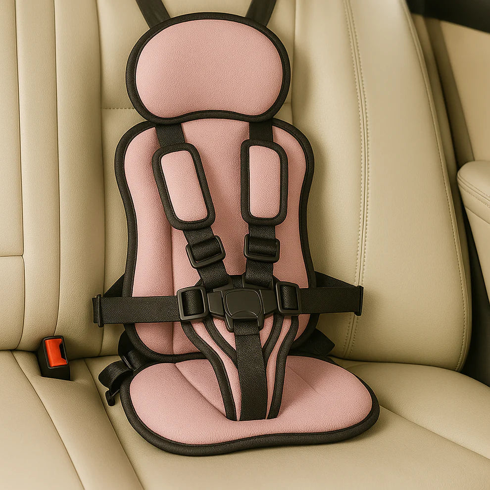 TravelSafe - Foldable Booster Seat for Kids - Comfort & Safety