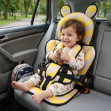 TravelSafe Foldable Child Car Booster Seat - Portable & Compact