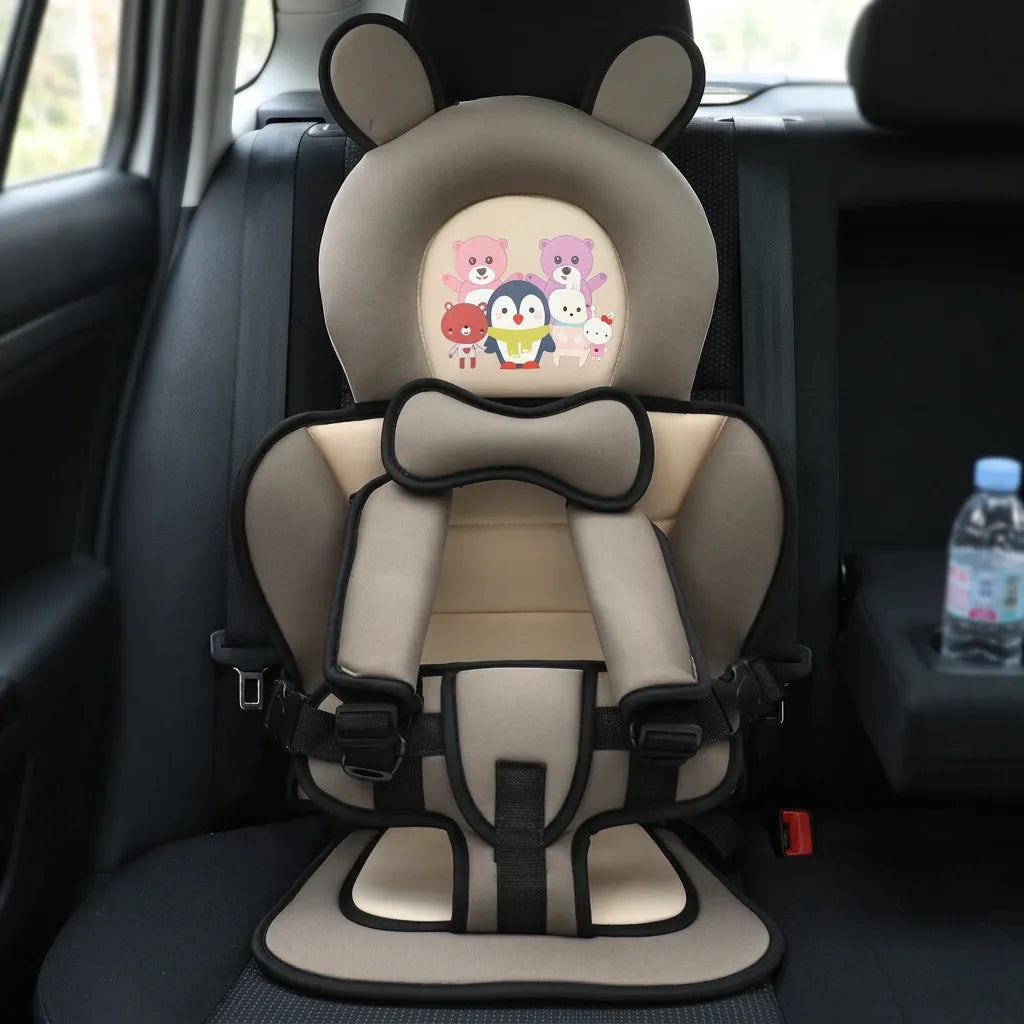 TravelSafe Foldable Child Car Booster Seat - Portable & Compact
