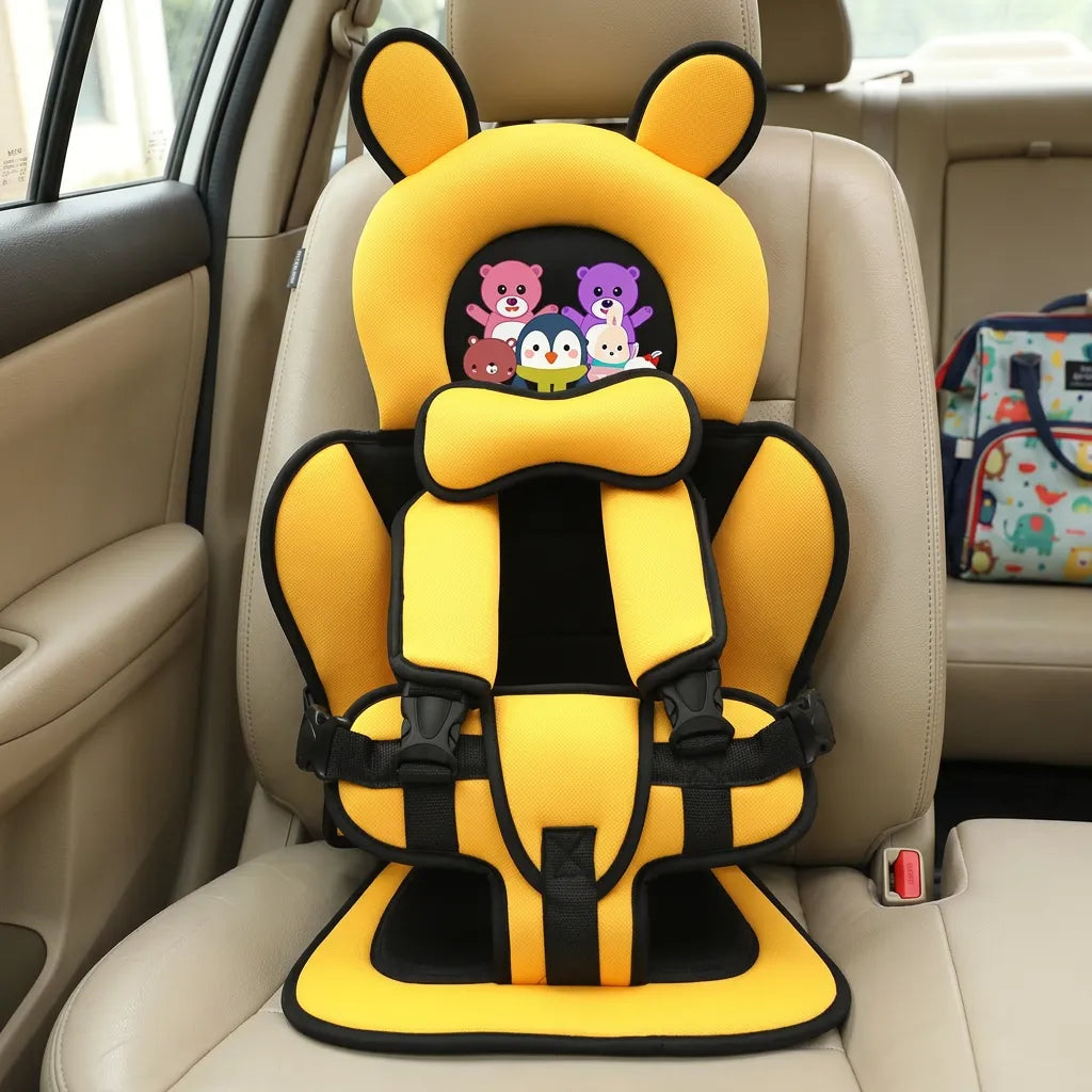 TravelSafe Foldable Child Car Booster Seat - Portable & Compact