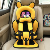 TravelSafe Foldable Child Car Booster Seat - Portable & Compact