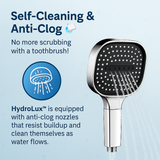 TurboBoost Filtered High Pressure Shower Head - Rainfall & Jet Spray